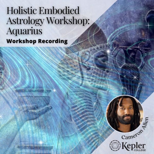 wavy background, cameron allen, aquarius, holistic astrology
