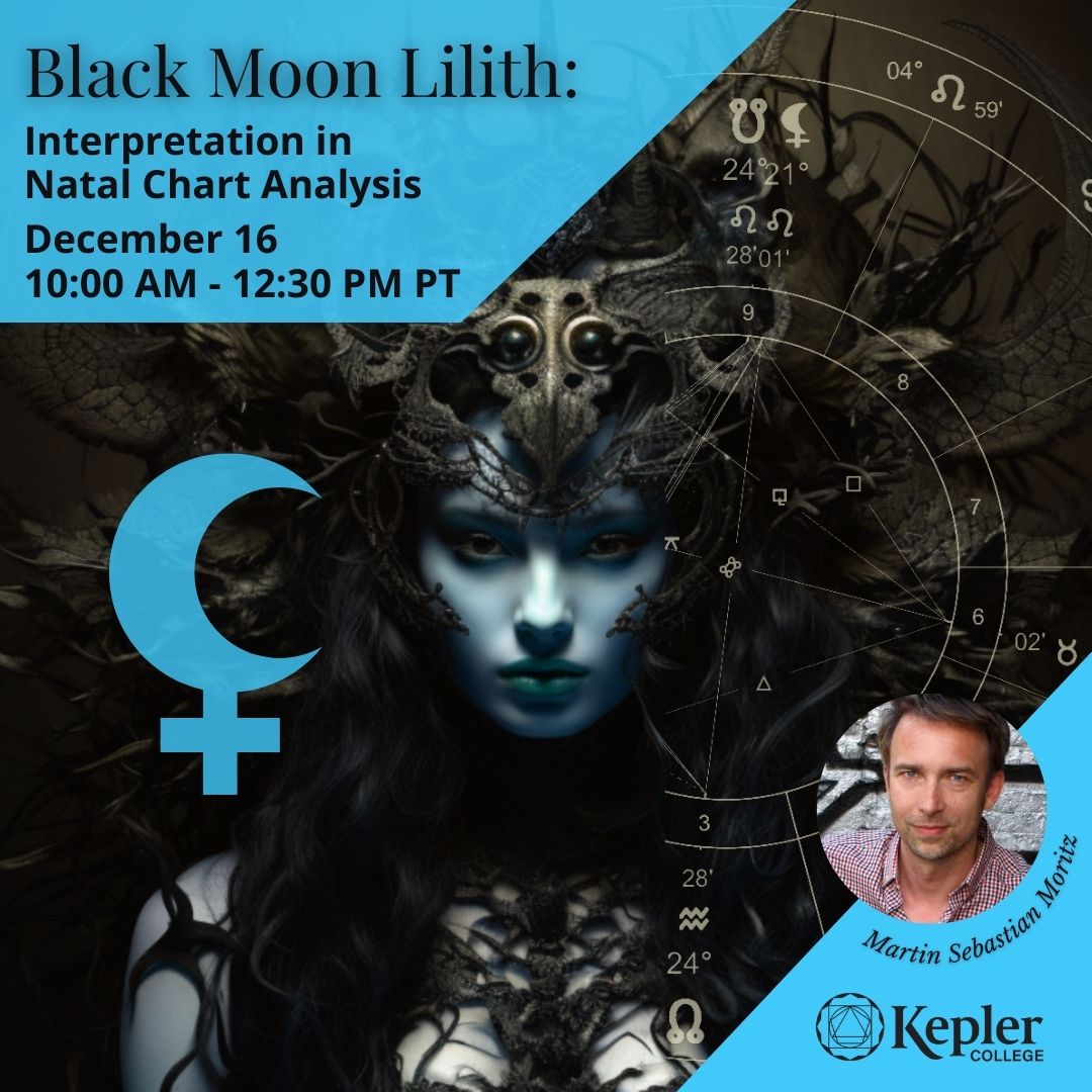 Black Moon Lilith Interpretation in Natal Chart Analysis Kepler