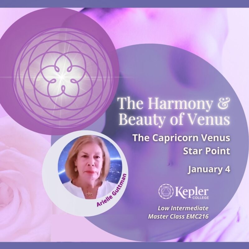 The Harmony & Beauty of Venus: The Capricorn Venus Star Point