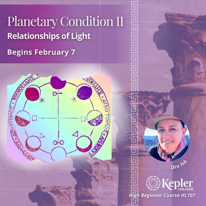 Greek decorative border "meander design," Corinthian columns from Hellenistic Greece, ancient greek drawing showing planetary phases