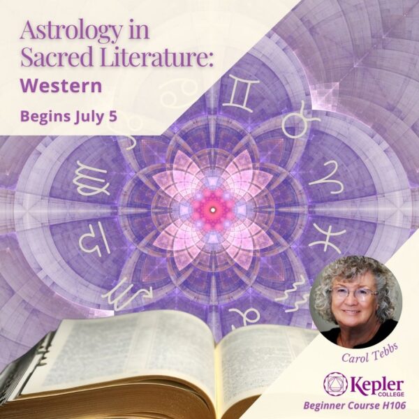 Astrology in Sacred Literature: Western